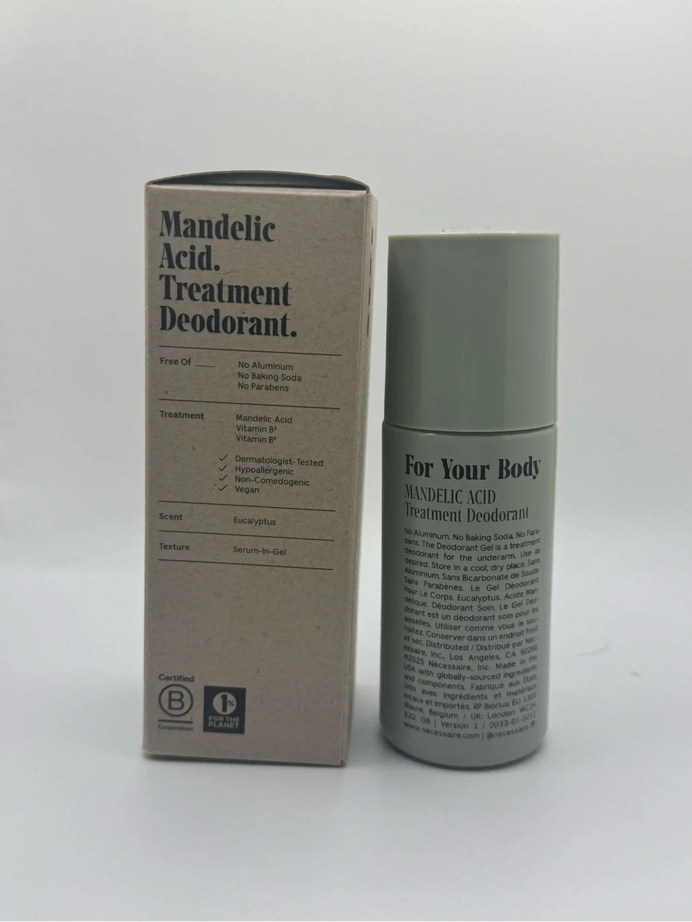 Nécessaire The Deodorant Gel - Eucalyptus (Green)